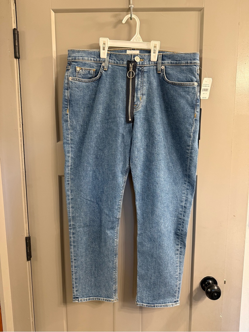 Hudson Jeans Women's Cropped Riley Straight-Leg Blue Denim